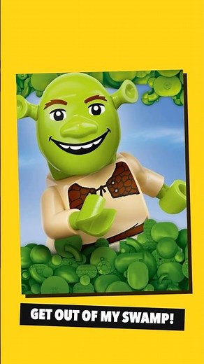 LEGO Shrek Minifigures Revealed! All 12 Characters | Minifigures Set #71053 #shrek #minifigures