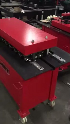 MYT company S shape pittsburgh lock forming machine / pittsburgh lockformer / air duct machine