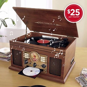 Vinyl is back! Pull out your favorite records and jam out to some classic tunes. Plus, listen to CDs, radio or connect via Bluetooth. 🎶 Shop: bit.ly/2EW24ml What's the best album ever made? | Montgomery Ward