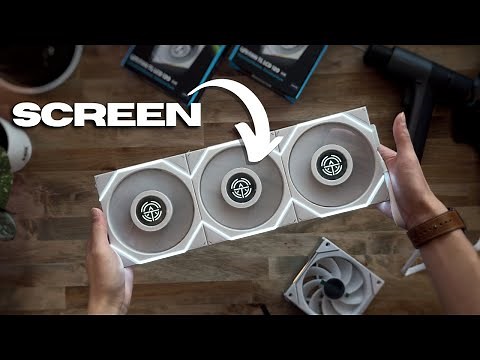 The Future of Cooling is here: Lian Li TL LCD Fans Review!