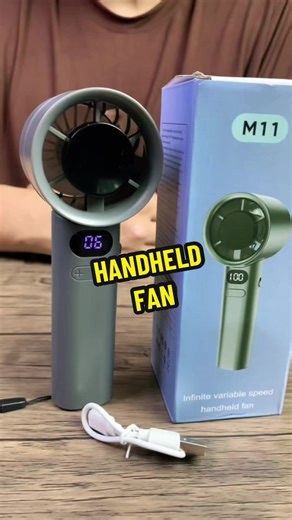 Rechargeable Handheld Fan for Ultimate Portability