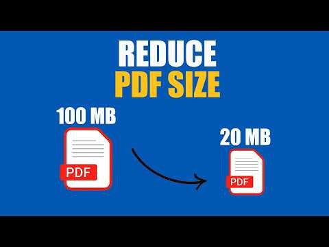 How To Compress PDF File Size | Make PDF File Smaller in Seconds | Quick & Easy Method