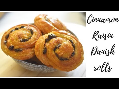 Cinnamon Rolls/Raisin Rolls/Cinnamon RaisinRolls/ Danish Pastry/ Danish swirls/Pain Aux Raisins