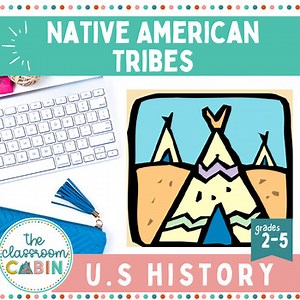 American History: Native American Tribes, Native American Crafts, Grades 2-5