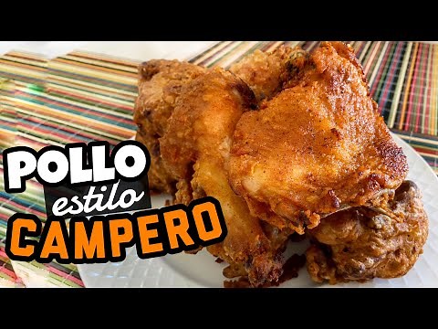 como hacer Pollo estilo CAMPERO suave y crujiente