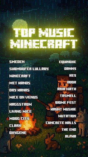 Top 5 Minecraft Music Tracks for FOCUSSED Studying