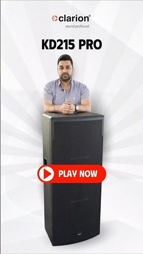 Clarion KD215 PRO | Dual 15” Passive Speaker | 1200W RMS Power | Full Specs 🔊