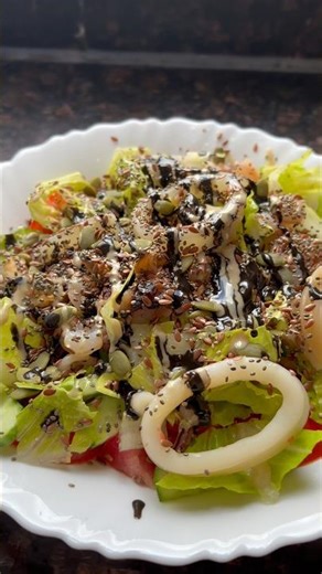 Sea salad #food #cooking #recipe #seafood #salad