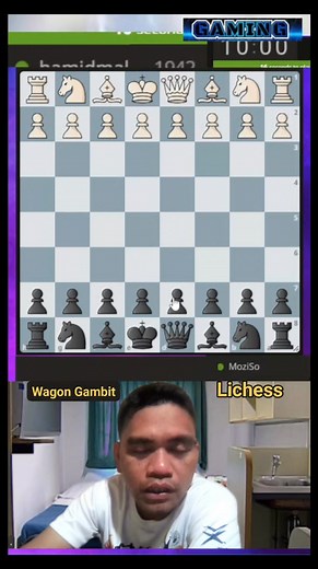 3.2K views · 47 reactions | Win fast with Wagon Gambit Part 2 ♟️Opening Trap 101 strikes again #chessopeningtraps #chesslove #ChessOpening #chesstactics #chesslearning #chesslover #bulletchess #chessgame #foryouシ #chessmoves #followerseveryonehighlights | Mozi So | Facebook