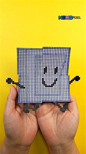 BFDI Liy Pixel Art 🔥 #BFDI #Liy #ObjectShow #PixelArt #drawing