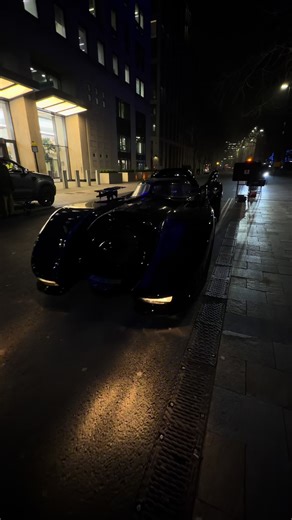 Foot down in a Batmobile feeling like Bruce Wayne 😔 #youvechanged