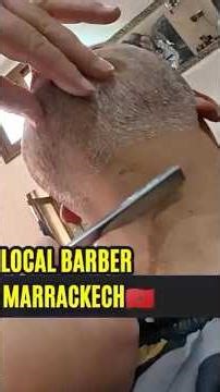 I Found an Amazing Local Barber in the Villages of Marrakech 🇲🇦