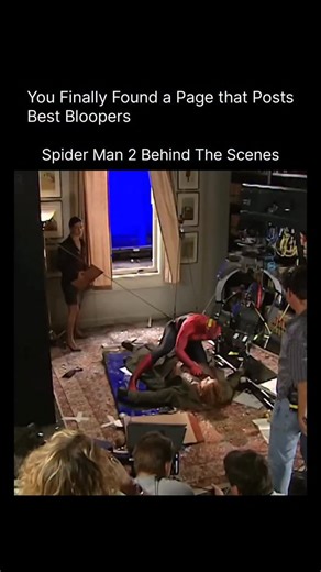 The Best Bloopers | Spider-Man 2 | Behind The Scenes Here’s some trivia from a film that’s often considered the 🐐 -The train fight between Doc Ock and... | Instagram