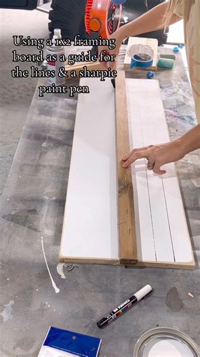 207K views · 103 reactions | Faux shiplap technique on a boho nursery sign | Painted by Mandy | Facebook