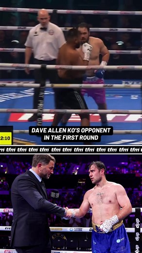 Dave Allen Scores First Round KO Victory