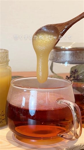 雑味なしの生はちみつで楽しむ紅茶