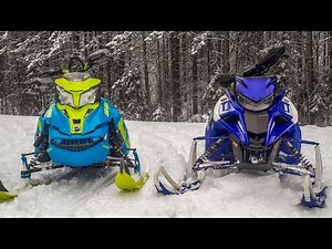 First Rip On the Sleds (Sidewinder Turbo, Ski-doo Freeride)