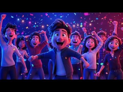 Baila Sin Parar 🔥 Canción Animada 2026 | Música para Bailar y Fiesta