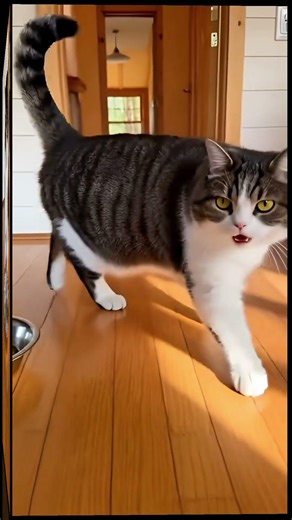 Angry Cat DEMANDS Food! 😾🥣 Empty Bowl Protest Goes Too Far!