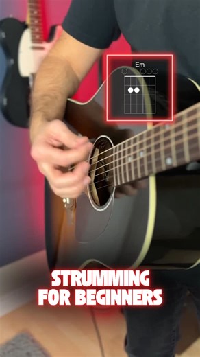 Guitar Coaching Online on Instagram: "try this easy strumming pattern"