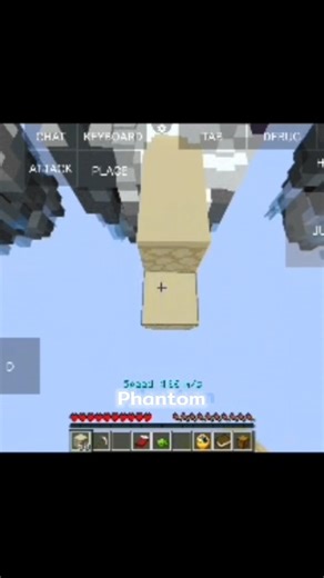 Butterfly bridging in mobile 🤫 Mojo launcher #tellybridge #vecna #minecraft #trend