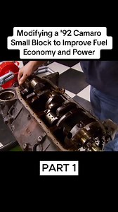 4.8K views · 87 reactions | Modifying a '92 Camaro Small Block to Improve Fuel Economy and Power | Enginebuildcar1 | Facebook