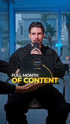 Alessio & Bryan | Create Content Club on Instagram: "30 min = 1 month of content ✍🏻 Comment “SCRIPT” for step 2, learning how to script a viral video from the content idea you found, using our 500M views scripting formula 📝"