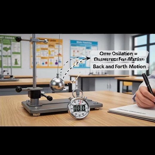 Simple Pendulum | Time Period & Oscillation Explained | How a Simple Pendulum Works|Physics Demo lab