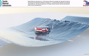 基于DualSPHysics的波能转换器模拟！