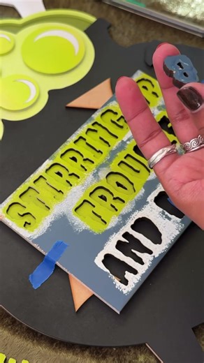 Witchy Layered Laser Cut Art for Halloween