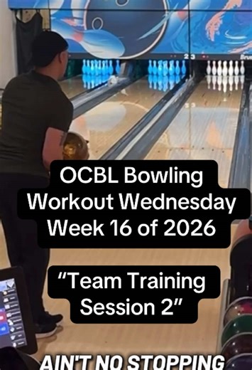 OCBL Bowling Team Training Session 2