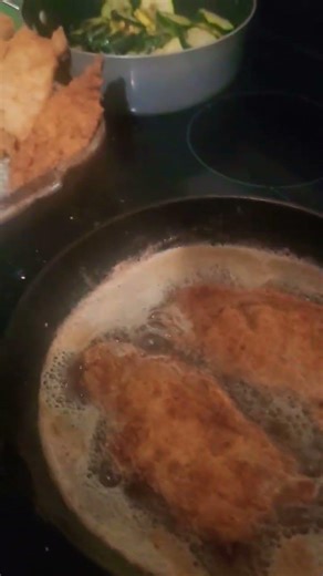 Fryin' the chops