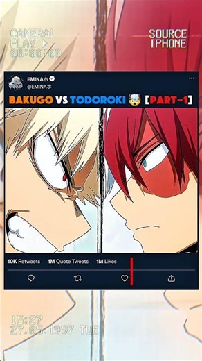 BAKUGO VS TODOROKI🤯 |#shorts #mha #mhaedit #anime #myheroacademia
