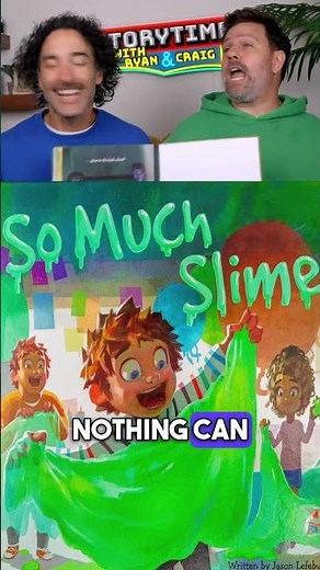 Check out So Much Slime! Full video on our channel. #readaloud #ryanandcraig