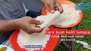 3.7M views · 37K reactions | Cara buat kulit lumpia untuk berbagai...