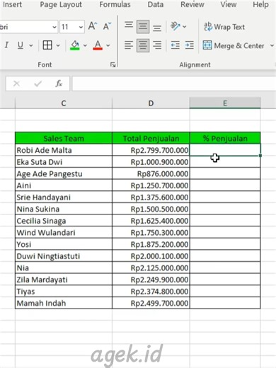 Microsoft Excel adalah skill penting di dunia kerja saat ini. Melalui website agekexcel.com , saya membagikan panduan Excel yang disusun secara bertahap—mulai dari dasar hingga fitur lanjutan seperti Conditional Formatting dan visualisasi data. Materi dibuat ringkas, jelas, dan langsung bisa dipraktikkan . 🔗 Baca selengkapnya: https://agekexcel.com GET IN TOUCH 📷 Instagram https://lnkd.in/g_8nDQMv 📽️ Tiktok https://lnkd.in/gX2izNQB 📽️ Facebook https://lnkd.in/gTY6jQjN 📽️ Youtube https://lnk