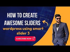 How to create awesome sliders in wordpress using smart slider 3