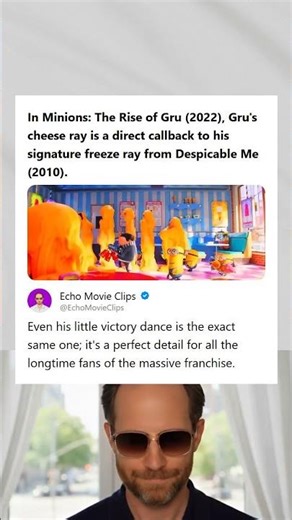 Minions The Rise of Gru 2022 Grus Cheese Ray is a Callback to His Freeze Ray