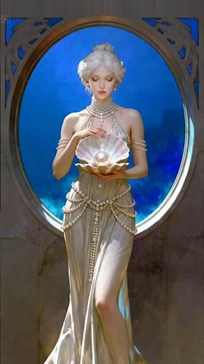 ✨ From Pearl to Ocean Queen | Mesmerizing Mermaid Transformation 🐚💎