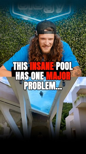 We can all agree — this pool looks incredible. But swimming over a driveway with a glass floor? Yeah… I’ll pass on see-through floors, thanks 😂 Beautiful design, just a major flaw if you ask The Pool Guy. What do y’all think — genius or design fail? 👇 #poolology #reaction #poolguy #pooldesign #poolbuilder #poolconstruction #PoolMaintenance | POOL-ology