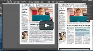 Adobe InDesign Workshop - Tutorial Step 15-Drop cap