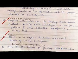 RFID and it's applications - lecture 35/ IOT