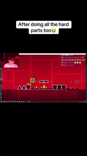 Gameplay Highlights in Geometry Dash on Twitch