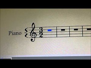 Leçon de piano n°2 : Rythme et écriture rythmique