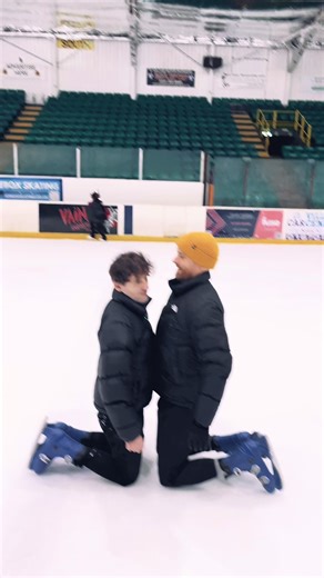 On Monday @tom_glenwright and me were challenged to perform Torville and Dean’s Bolero before the end of the #olympics Here’s a snapshot of our training before the big performance next week! #olympics #iceskating
