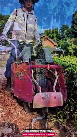 Machine Reciprocating Cultivator Tool for Soil Preparation