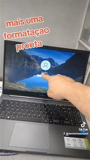 como formatar meu notebook Samsung