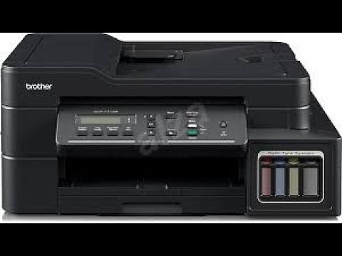 How to clean Brother DCP T710W ink tank