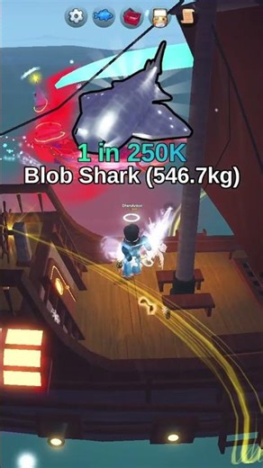 SECRET Blop Shark #dhimanton #fishit #roblox