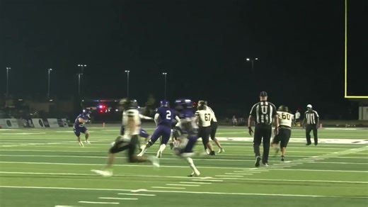 WATCH: Denison hung tough with Anna for awhile tonight. But the Coyotes eventually pull away for the 49-17 win! Denison HS Yellow Jackets Denison Yellow Jackets Football Anna Coyotes Football KTEN | Adam Ogburn KTEN